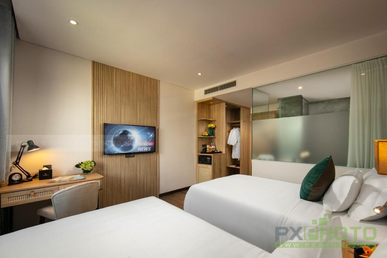 Green Suites Hotel Ha Long Esterno foto