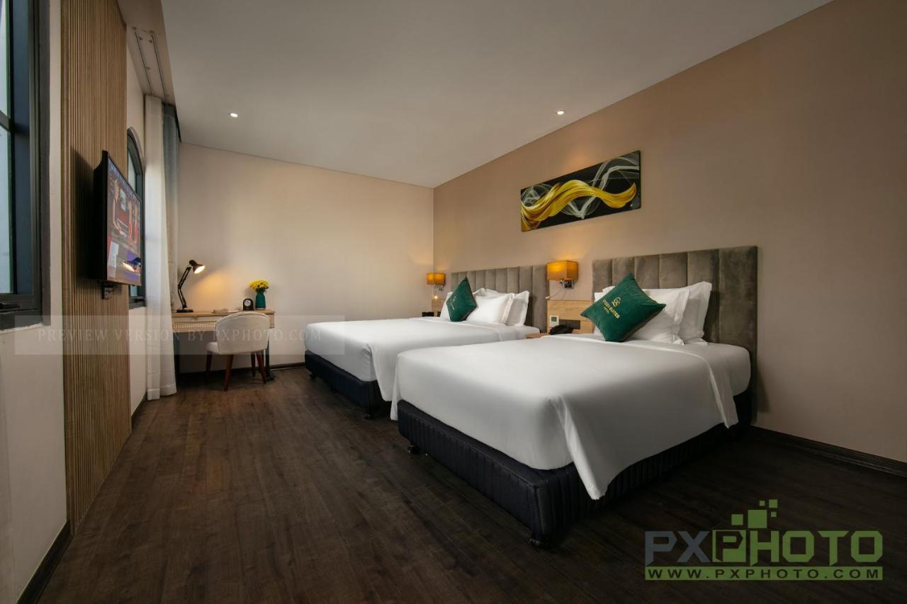Green Suites Hotel Ha Long Esterno foto
