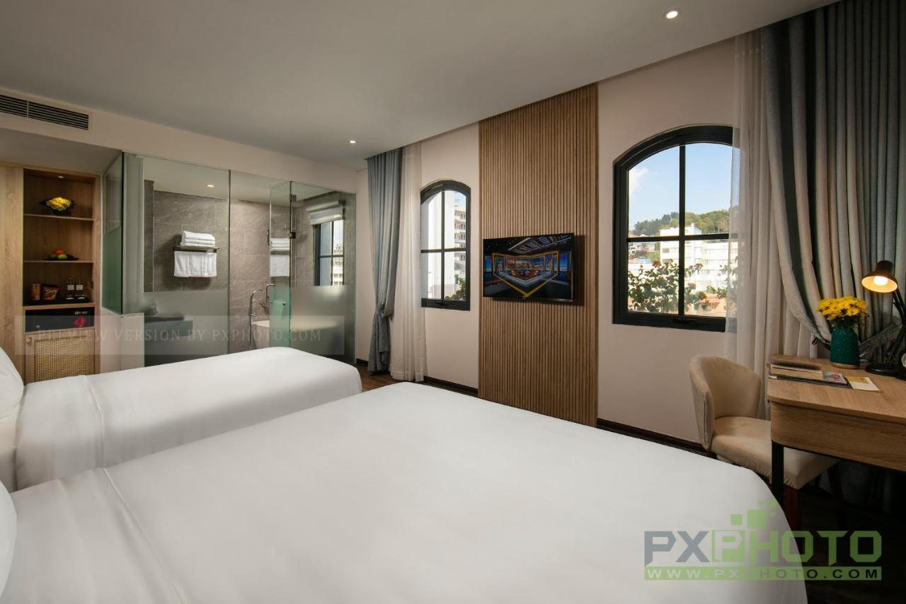 Green Suites Hotel Ha Long Esterno foto